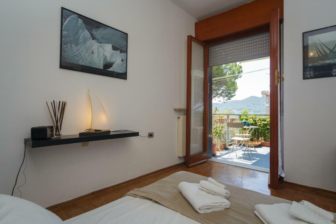 Ferienwohnung Casa Anna Sea View, Pool, Parking & Wifi Rapallo Exterior foto